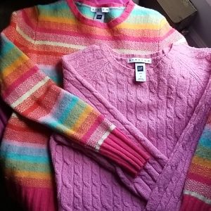 GAP small wool sweaters